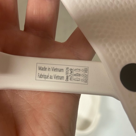 White Crocs - Picture 3 of 3